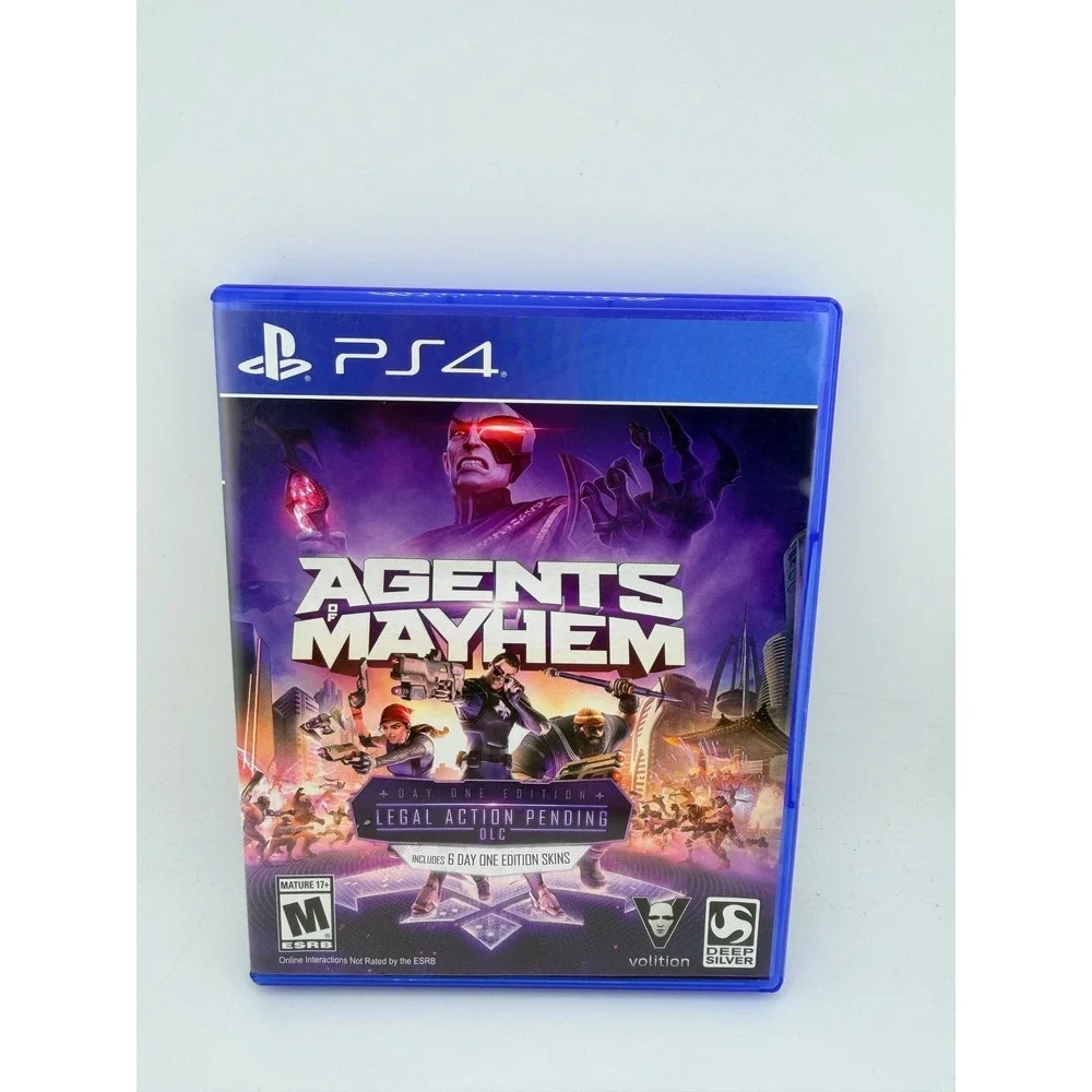 Agents of Mayhem Day One Edition Sony PlayStation 4 PS4 Action  2017 Deep Silver